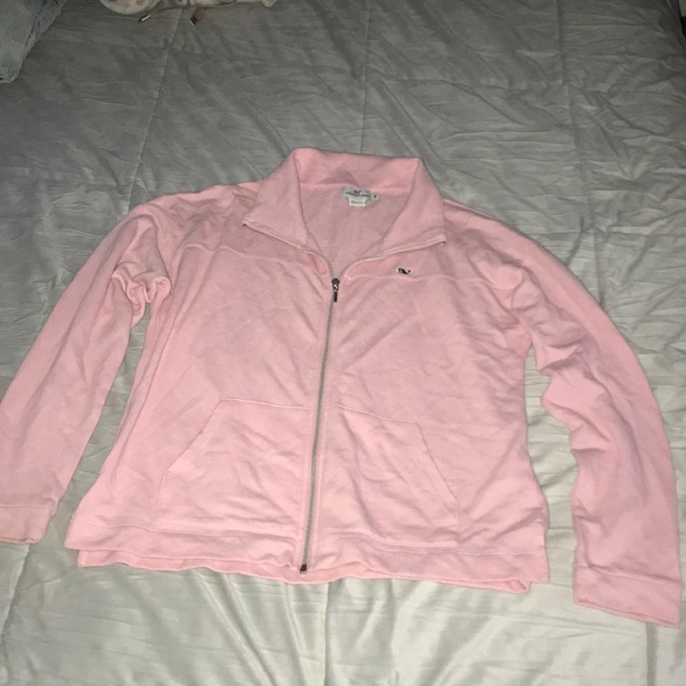 VINEYARD VINES ZIP UP PULLOVER